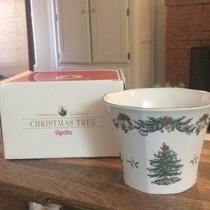 christmas poinsettia pot